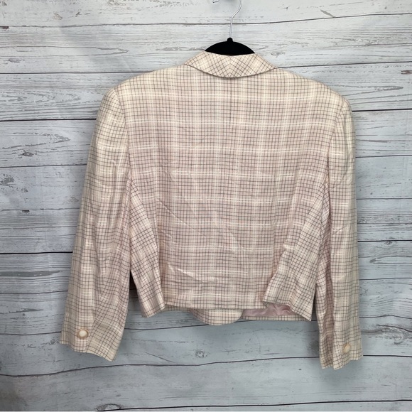 Evan Picone Petits Lined  Blazer Jacket Coat sz 12 - Picture 6 of 8